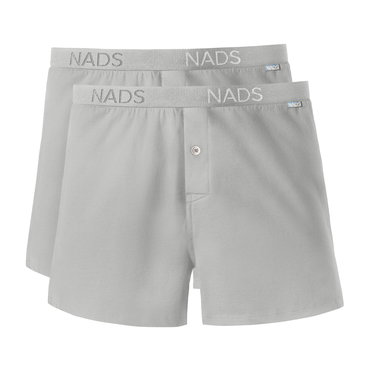 Organic Cotton Boxer 2 Pack: Gray