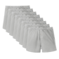 Organic Cotton Boxer 8 Pack: Gray