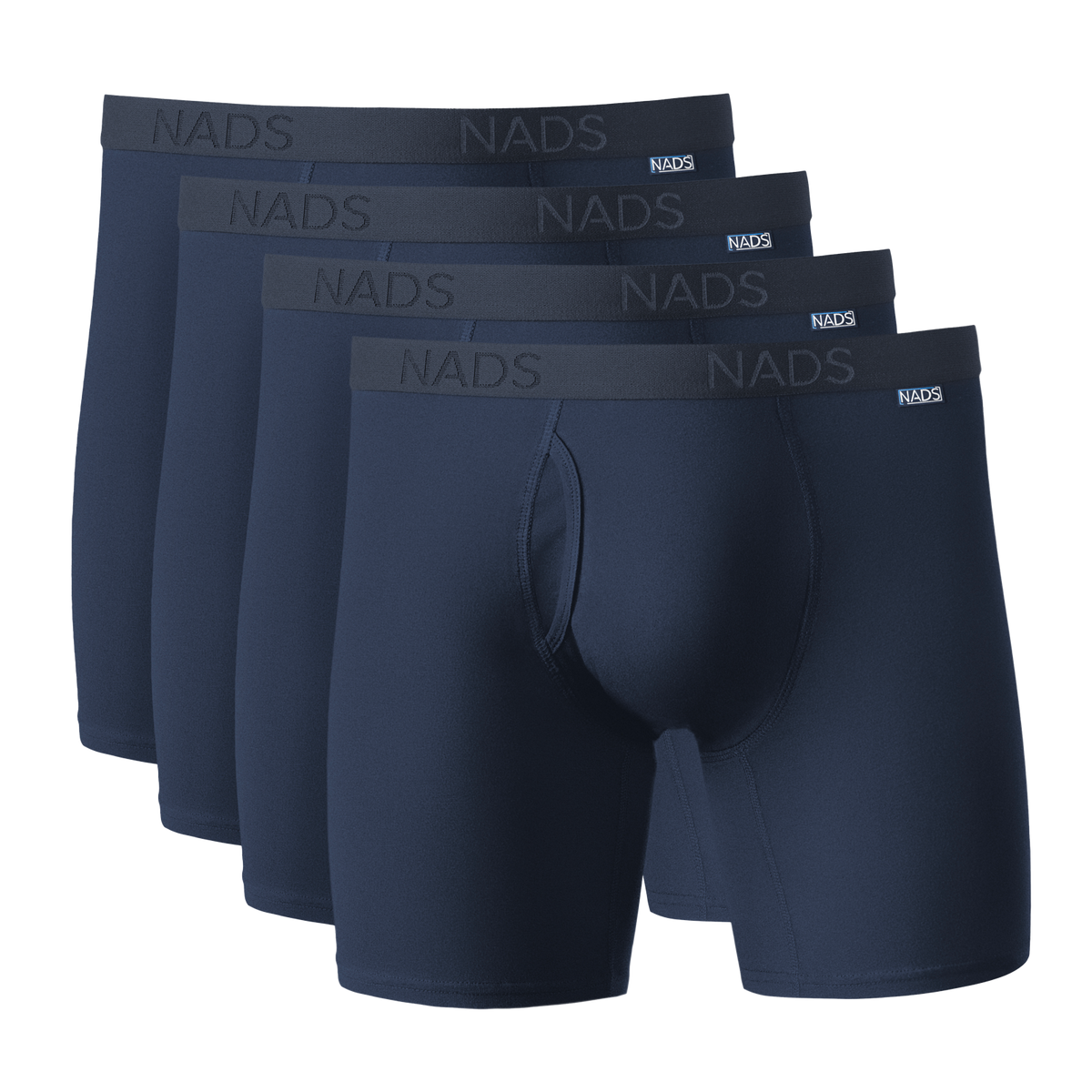 Organic Cotton Boxer Brief 4 Pack: Navy
